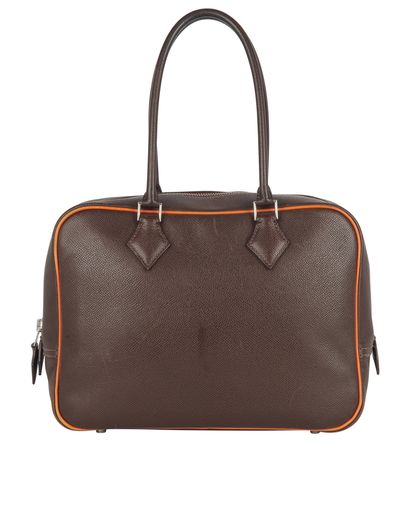 Plume 28, &pound;520, Handbags, Brown, Leather, Front view